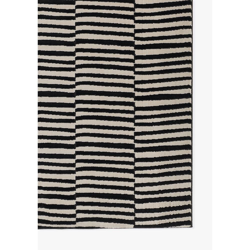 Contemporary Rectangle Area Rug, Black, 5'3" X 7'6". Picture 2