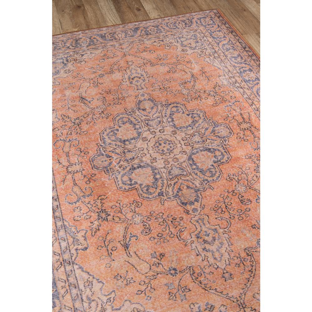 Traditional Rectangle Area Rug, Copper, 7'6" X 9'6". Picture 2
