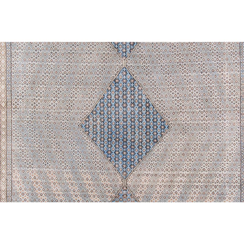 Traditional Rectangle Area Rug, Blue, 3' X 5'. Picture 7