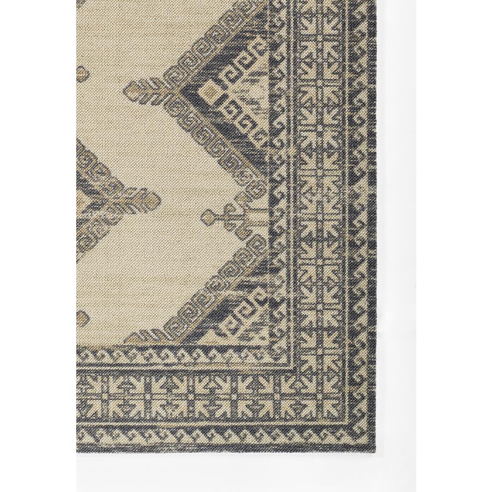 Traditional Rectangle Area Rug, Charcoal, 6'6" X 9'. Picture 2