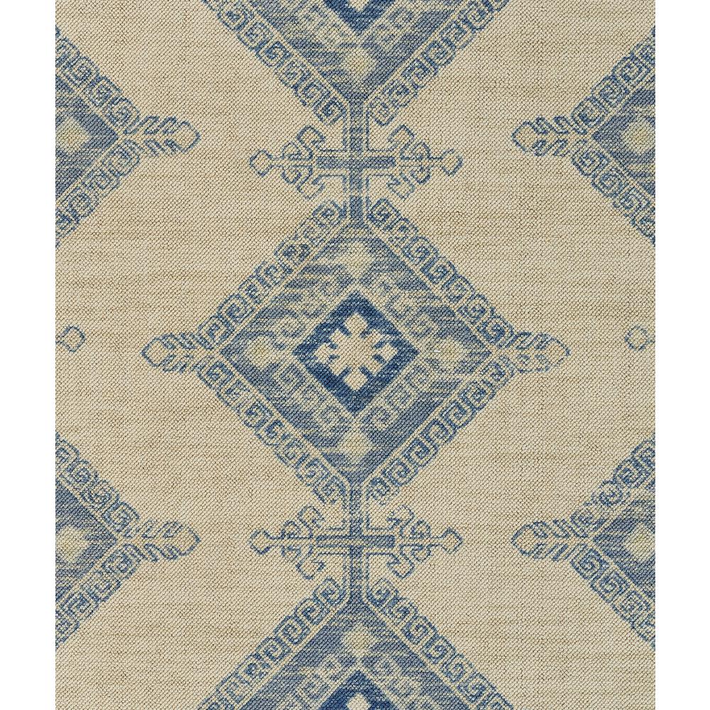 Traditional Rectangle Area Rug, Ivory, 6'6" X 9'. Picture 6