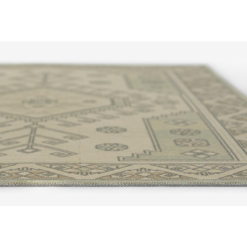 Traditional Rectangle Area Rug, Sage, 6'6" X 9'. Picture 6