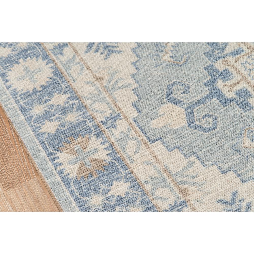 Traditional Rectangle Area Rug, Blue, 6'6" X 9'. Picture 3