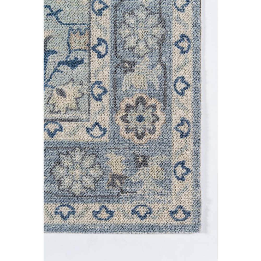 Traditional Rectangle Area Rug, Blue, 6'6" X 9'. Picture 3