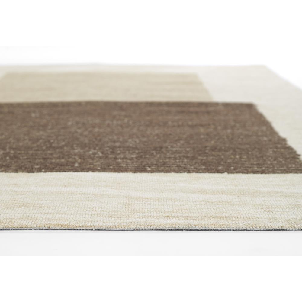 Contemporary Rectangle Area Rug, Brown, 8' X 10'. Picture 6