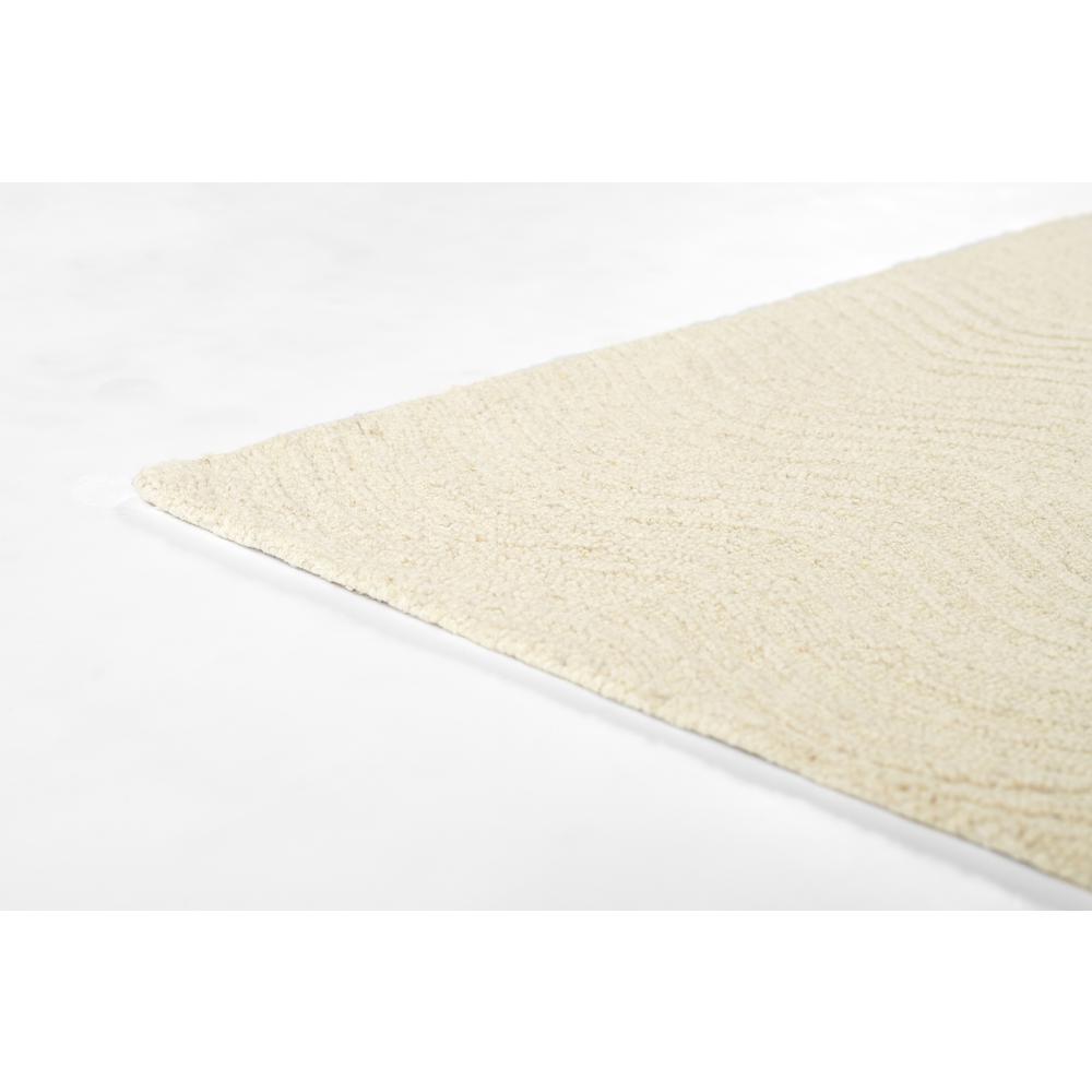 Contemporary Rectangle Area Rug, Ivory, 8' X 10'. Picture 5