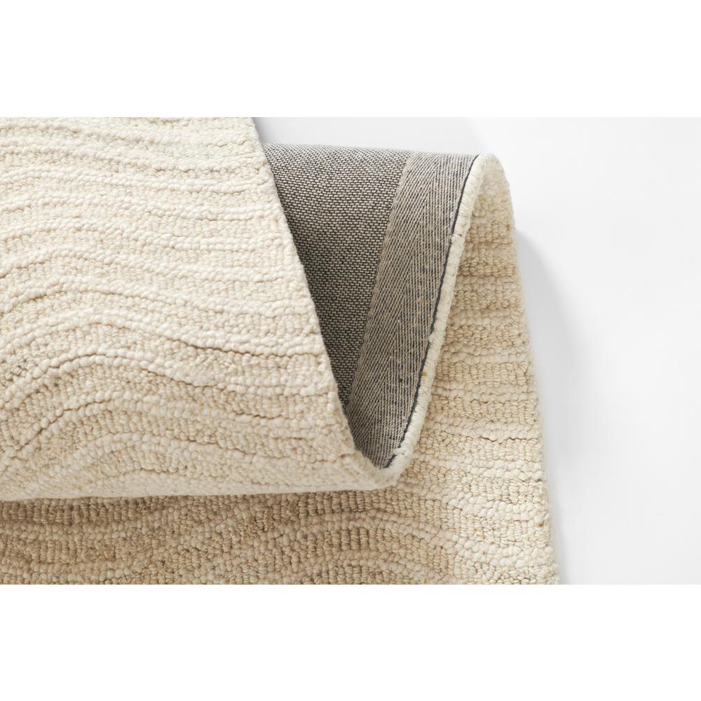 Contemporary Rectangle Area Rug, Ivory, 8' X 10'. Picture 8