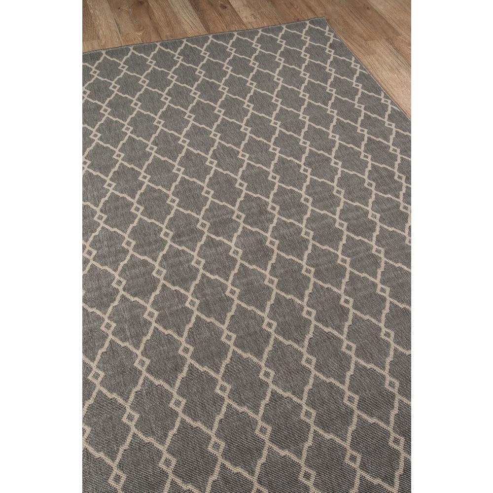 Contemporary Rectangle Area Rug, Grey, 5'3" X 7'6". Picture 2