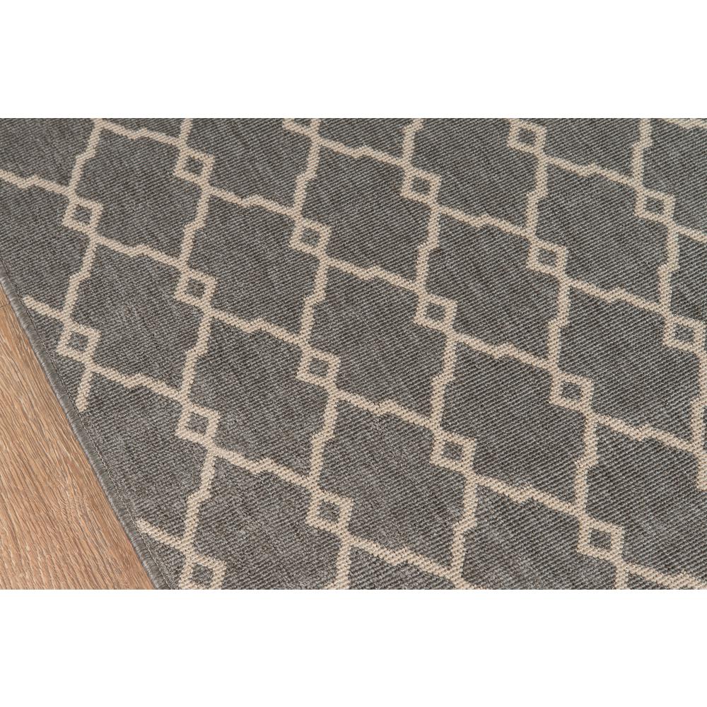 Contemporary Rectangle Area Rug, Grey, 5'3" X 7'6". Picture 3