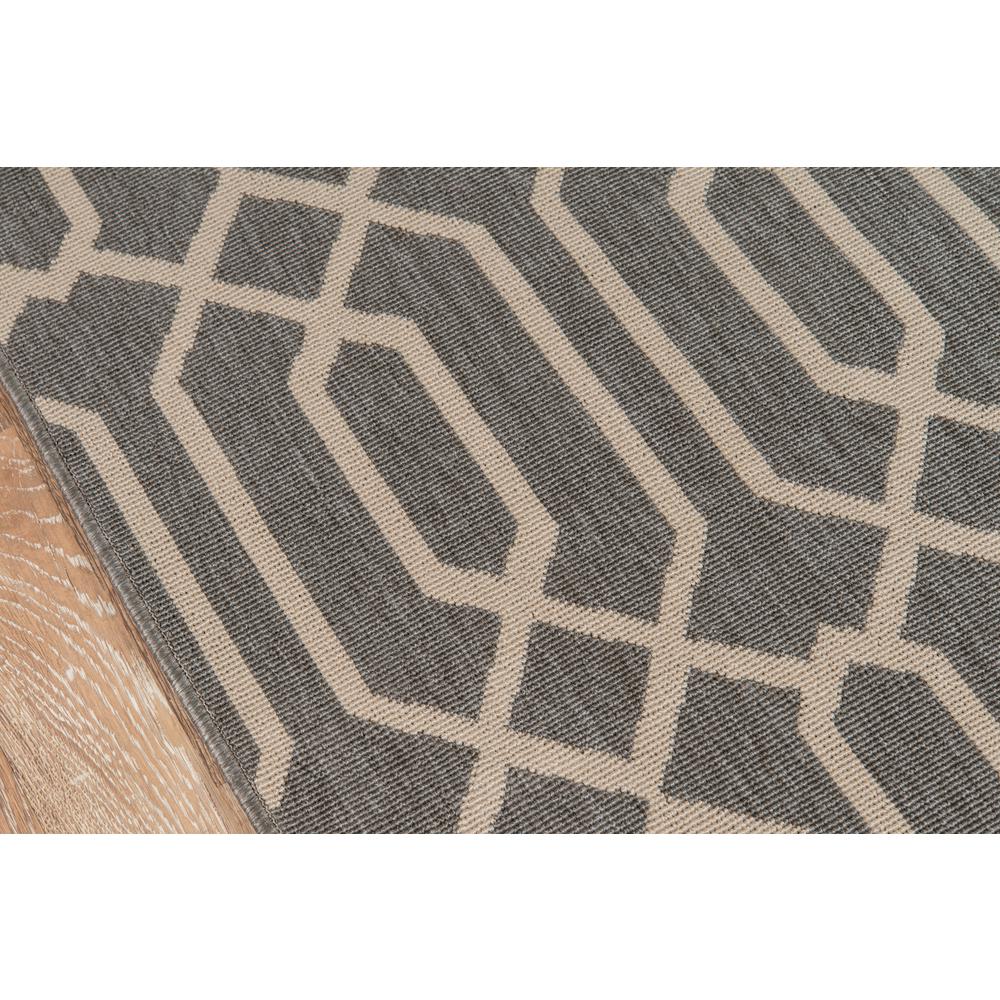 Contemporary Rectangle Area Rug, Grey, 5'3" X 7'6". Picture 3