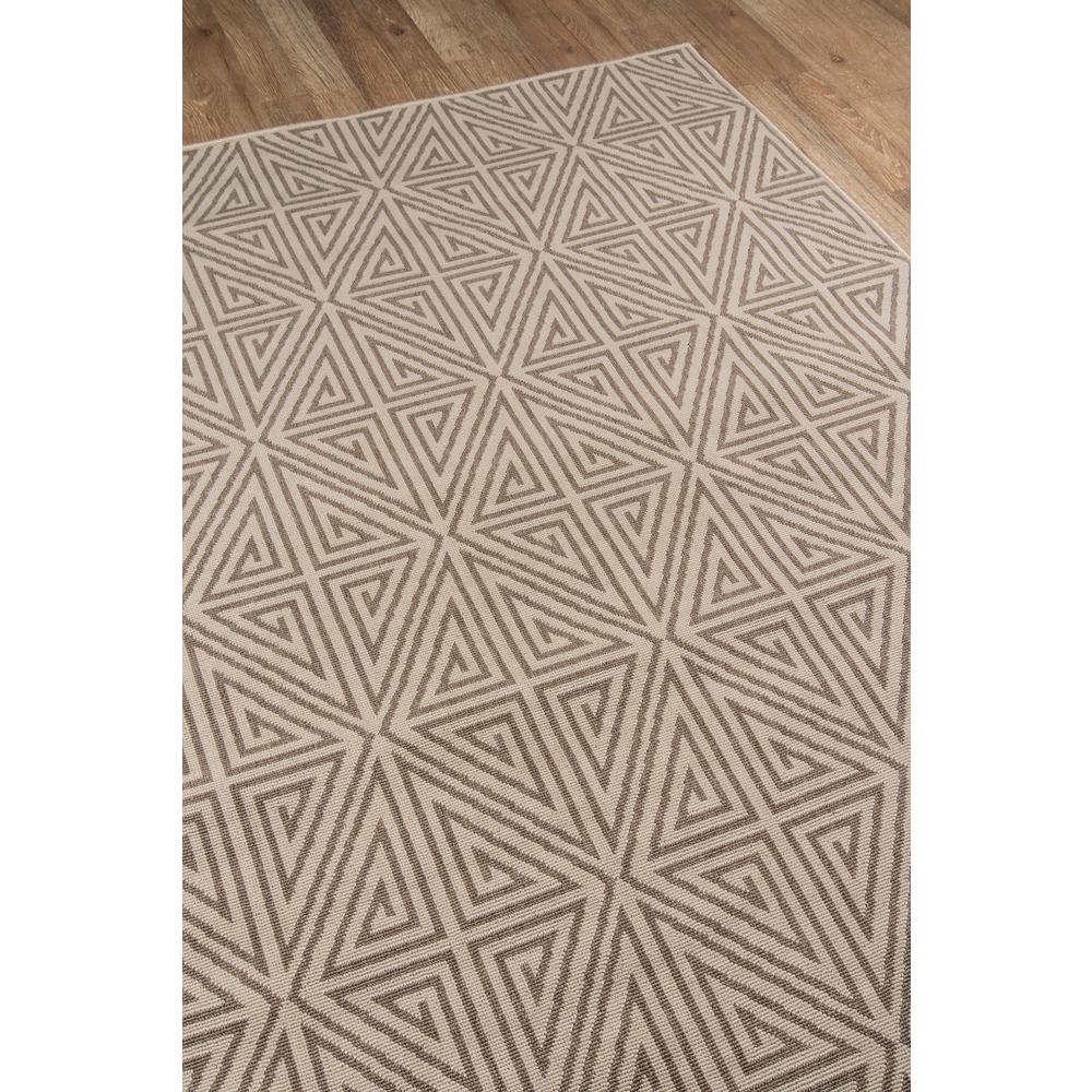 Contemporary Rectangle Area Rug, Taupe, 5'3" X 7'6". Picture 2