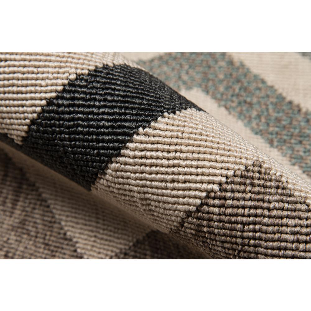 Contemporary Rectangle Area Rug, Sage, 5'3" X 7'6". Picture 4