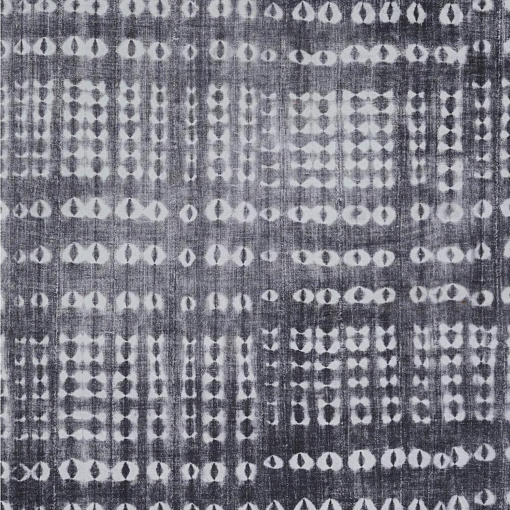 Contemporary Rectangle Area Rug, Charcoal, 5' X 7'6". Picture 7