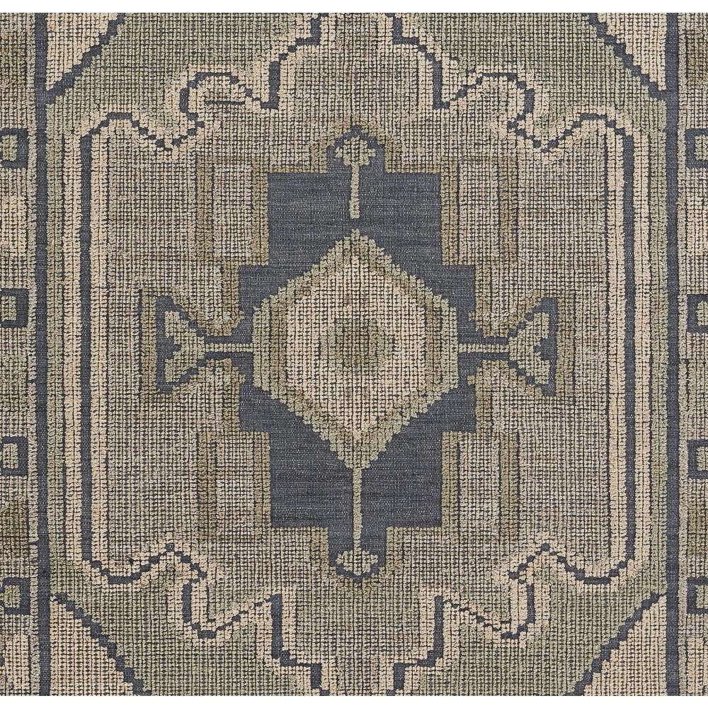 Traditional Rectangle Area Rug, Blue, 5' X 8'. Picture 7