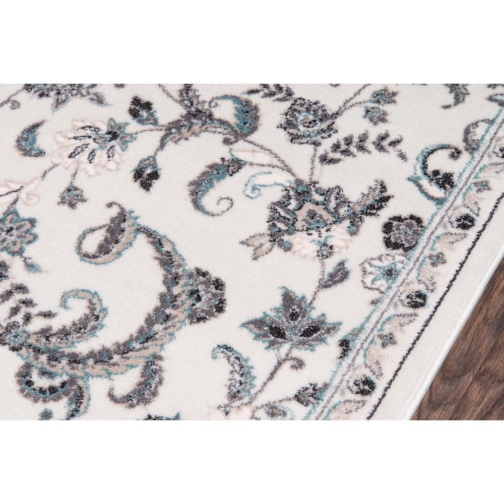 Transitional Rectangle Area Rug, Ivory, 7'10" X 9'10". Picture 3