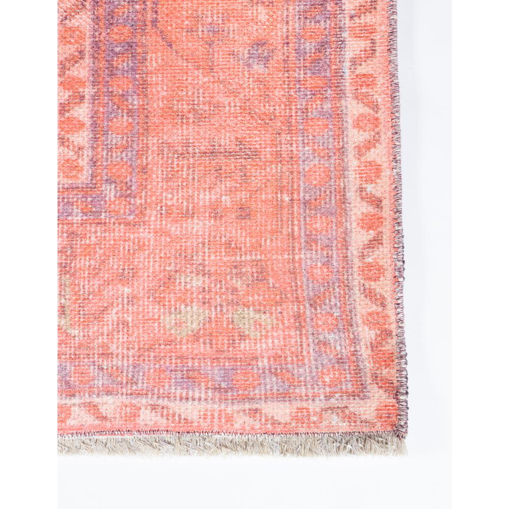 Traditional Rectangle Area Rug, Coral, 7'6" X 9'6". Picture 2