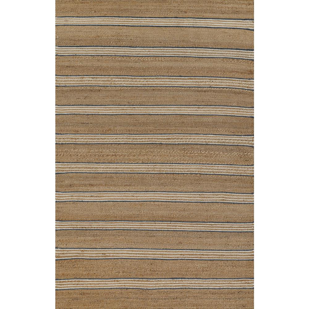 Contemporary Rectangle Area Rug, Blue, 8' X 10'. Picture 1