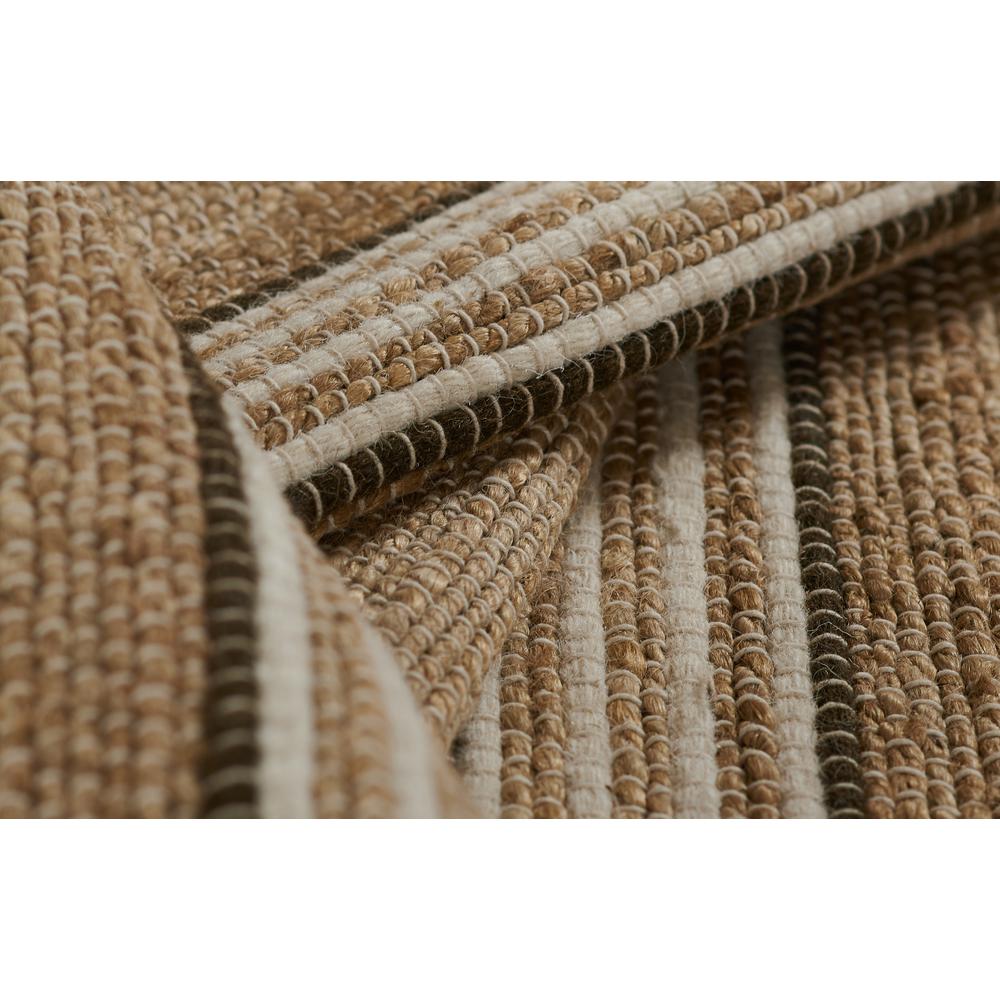 Contemporary Rectangle Area Rug, Brown, 8' X 10'. Picture 7