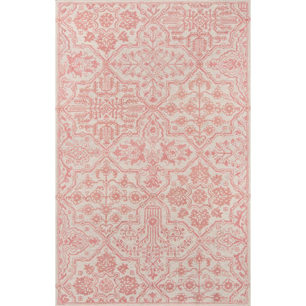 Traditional Rectangle Area Rug, Pink, 7'6" X 9'6". Picture 1