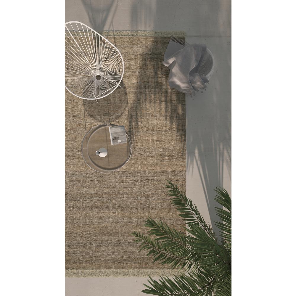 Contemporary Rectangle Area Rug, Grey, 5' X 8'. Picture 17