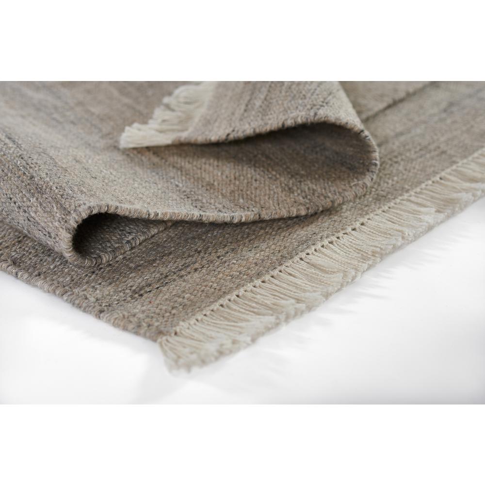 Contemporary Rectangle Area Rug, Grey, 5' X 8'. Picture 9