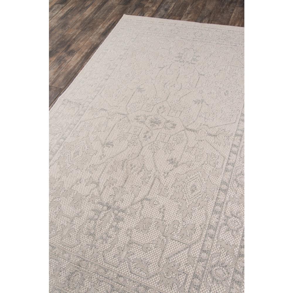 Transitional Rectangle Area Rug, Grey, 3'11" X 5'7". Picture 2