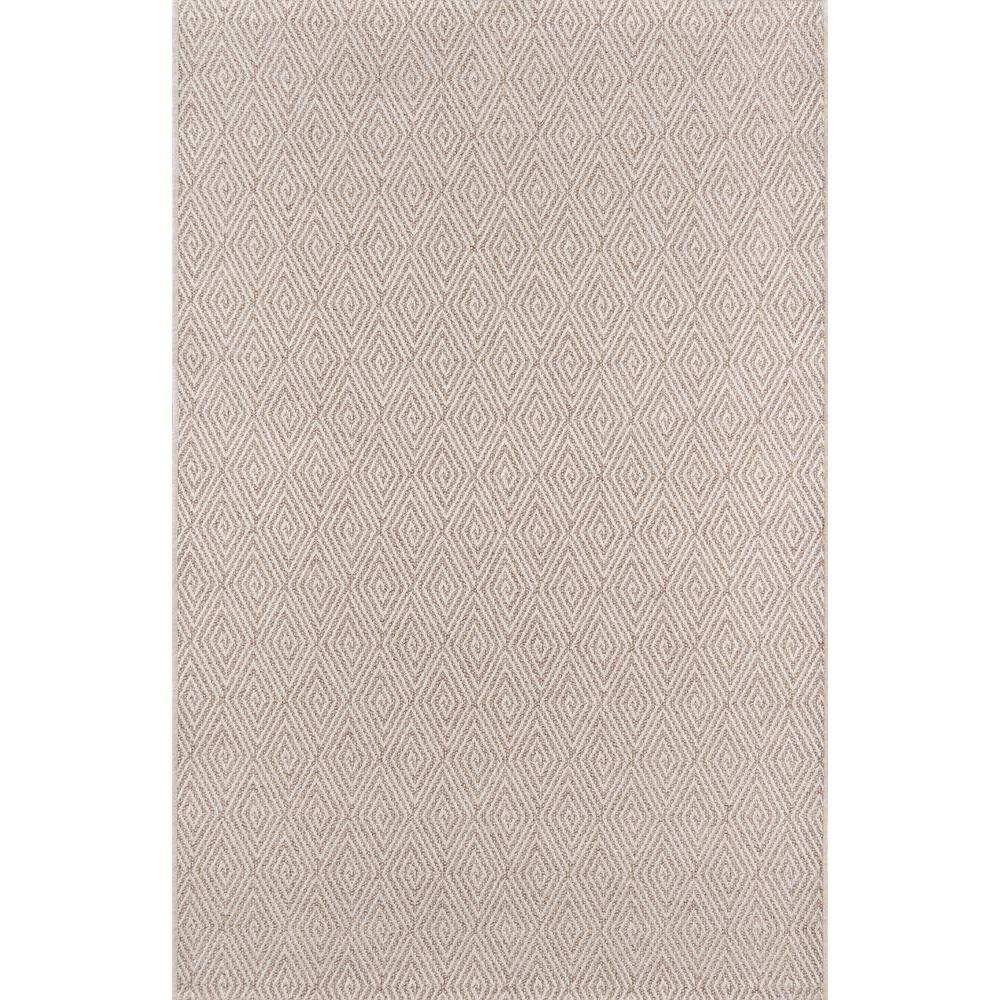 Contemporary Rectangle Area Rug, Natural, 3'11" X 5'7". Picture 1