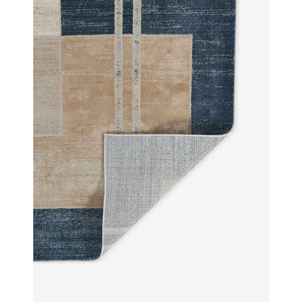 Contemporary Rectangle Area Rug, Blue, 7'9" X 9'10". Picture 2