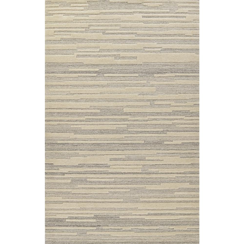 Contemporary Rectangle Area Rug, Grey, 9' X 12'. Picture 1