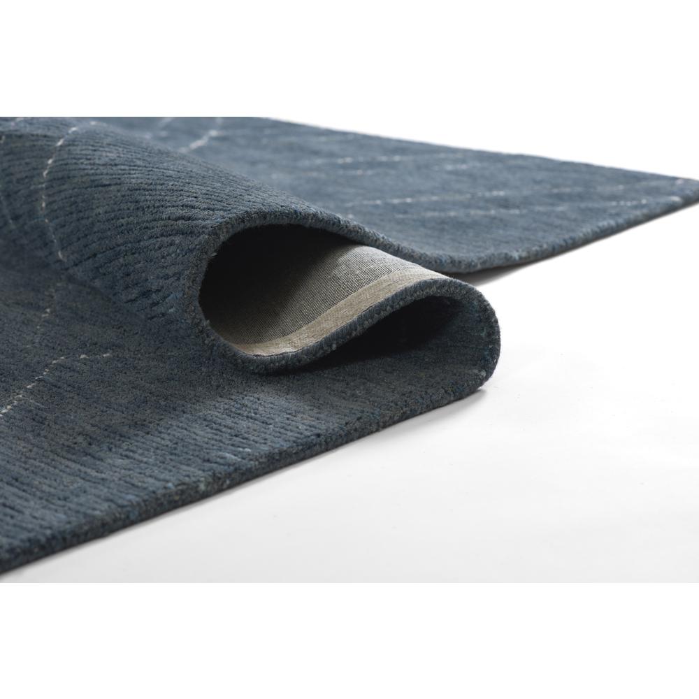 Contemporary Rectangle Area Rug, Blue, 9' X 12'. Picture 9