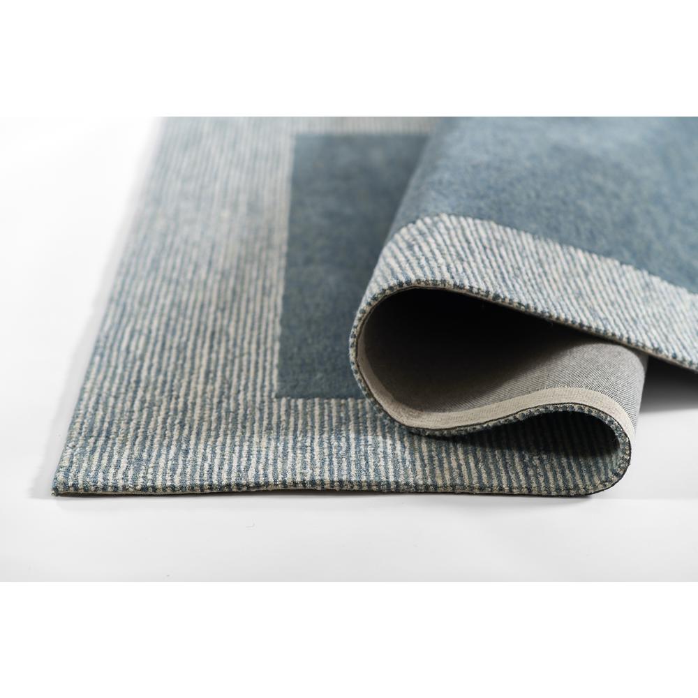 Contemporary Rectangle Area Rug, Blue, 9' X 12'. Picture 7