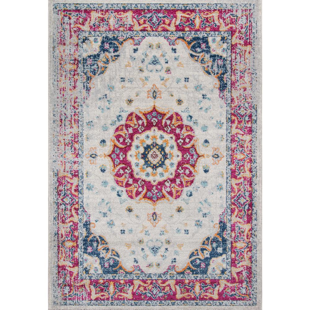 Traditional Rectangle Area Rug, Multi, 9'3" X 12'6". Picture 1