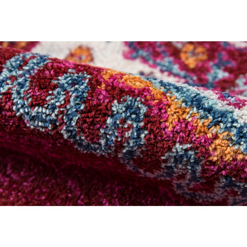 Traditional Rectangle Area Rug, Pink, 9'3" X 12'6". Picture 4