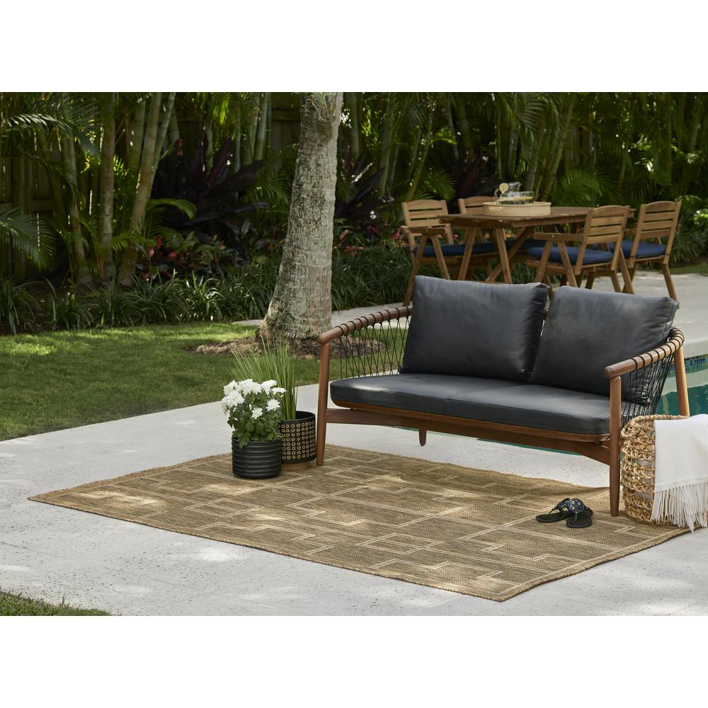 Transitional Rectangle Area Rug, Natural, 5'3" X 7'. Picture 11
