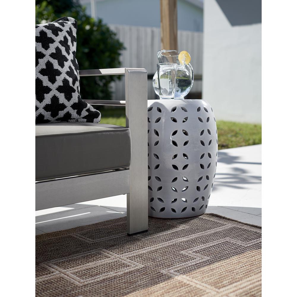 Transitional Rectangle Area Rug, Natural, 5'3" X 7'. Picture 9