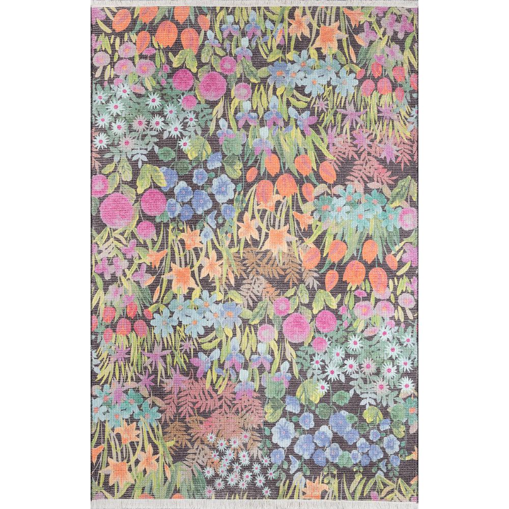 Transitional Rectangle Area Rug, Multi, 5' X 8'. Picture 1