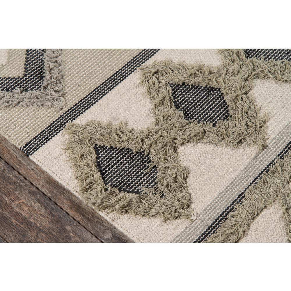 Contemporary Rectangle Area Rug, Sage, 7'6" X 9'6". Picture 3