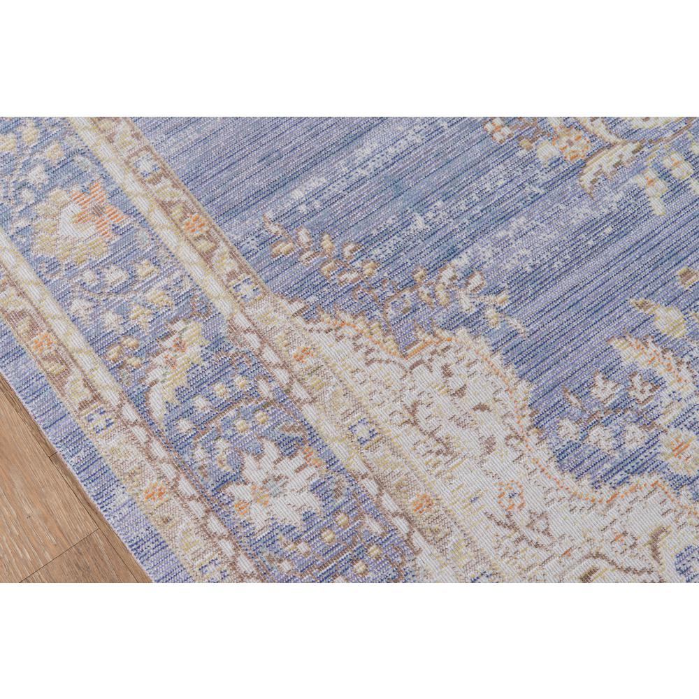 Traditional Rectangle Area Rug, Periwinkle, 7'10" X 10'6". Picture 3
