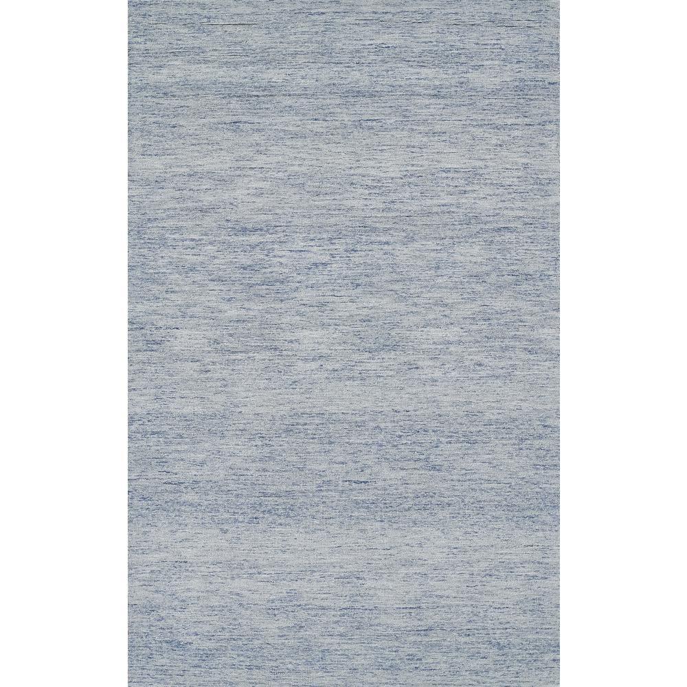 Contemporary Rectangle Area Rug, Light Blue, 5' X 8'. Picture 1