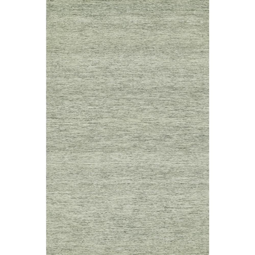 Contemporary Rectangle Area Rug, Sage, 5' X 8'. Picture 1