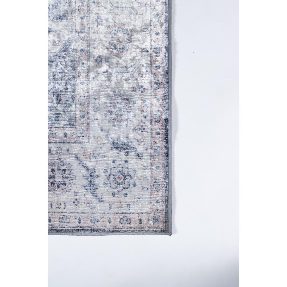 Traditional Rectangle Area Rug, Grey, 6' X 9'. Picture 2