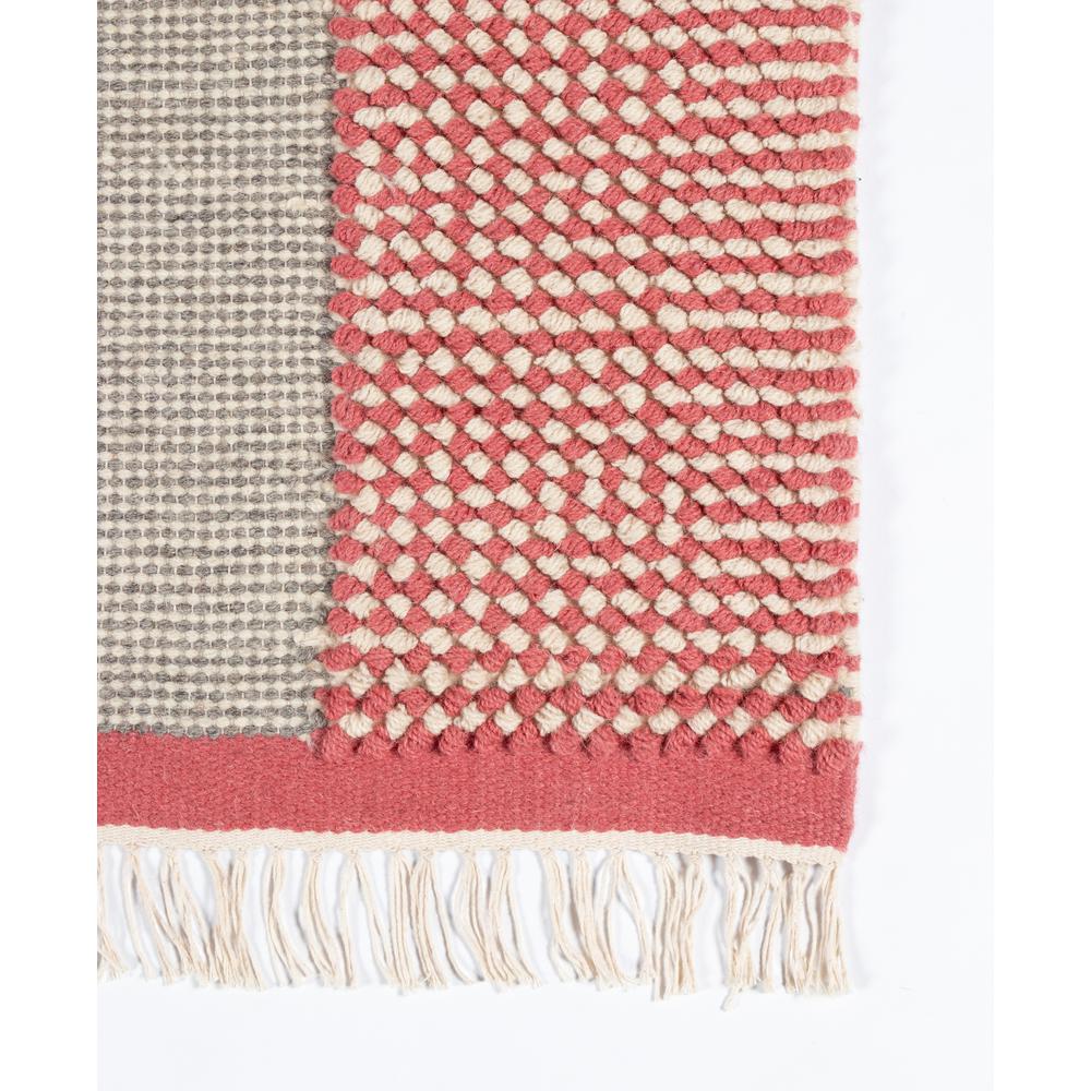 Contemporary Rectangle Area Rug, Pink, 7'9" X 9'9". Picture 2