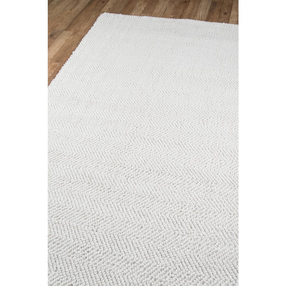 Contemporary Rectangle Area Rug, Ivory, 7'9" X 9'9". Picture 2