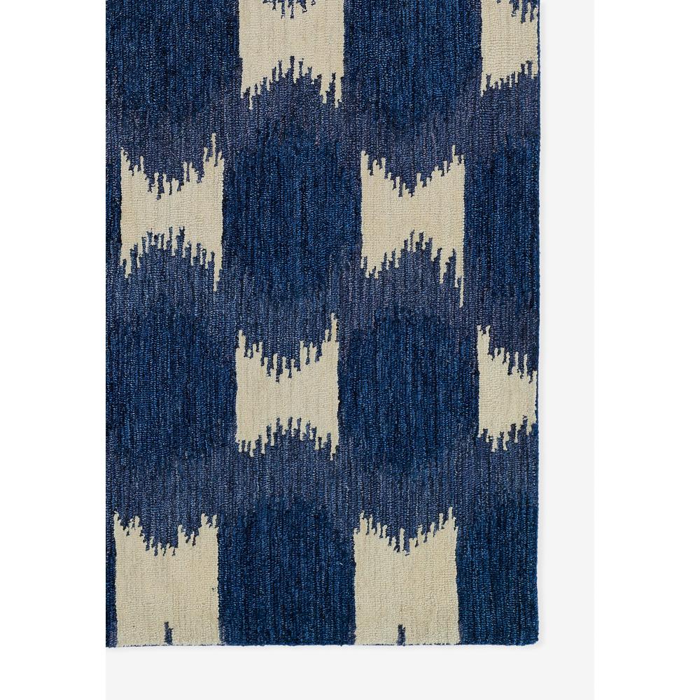 Transitional Rectangle Area Rug, Navy, 8' X 10'. Picture 2