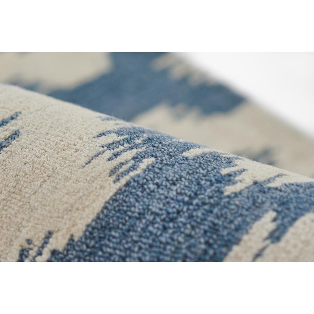 Transitional Rectangle Area Rug, Slate, 8' X 10'. Picture 4