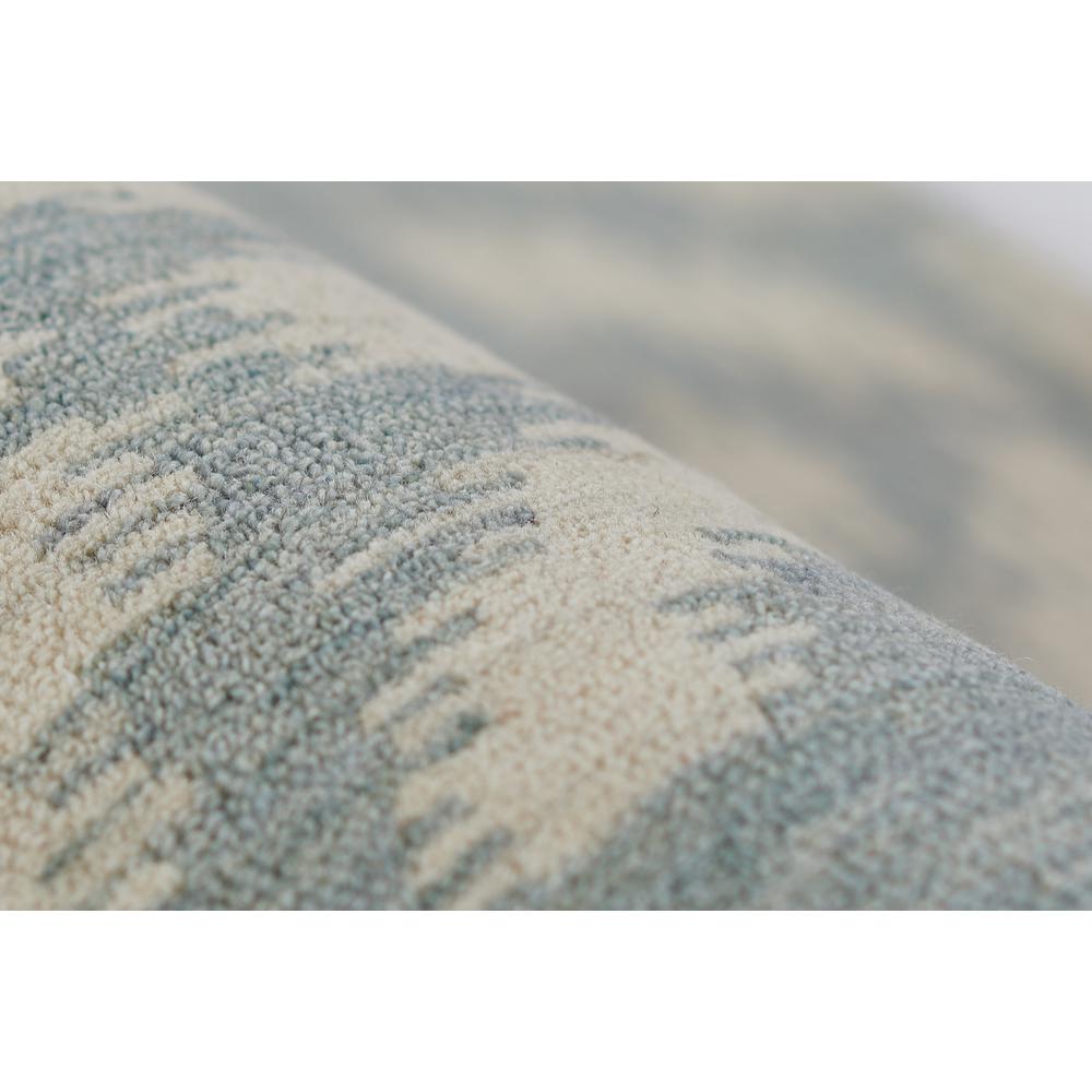 Transitional Rectangle Area Rug, Light Blue, 8' X 10'. Picture 4