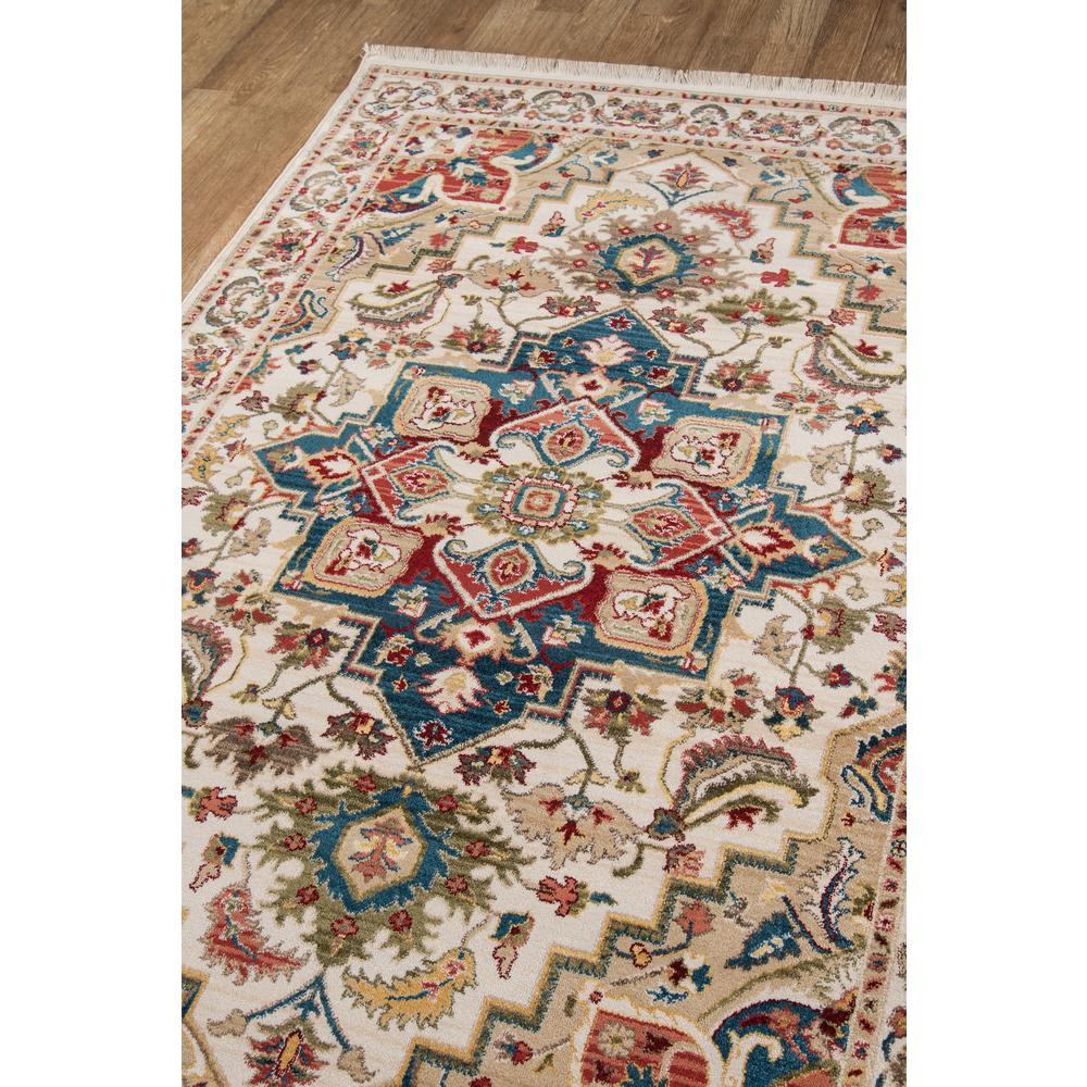 Traditional Rectangle Area Rug, Ivory, 5' X 7'5". Picture 2