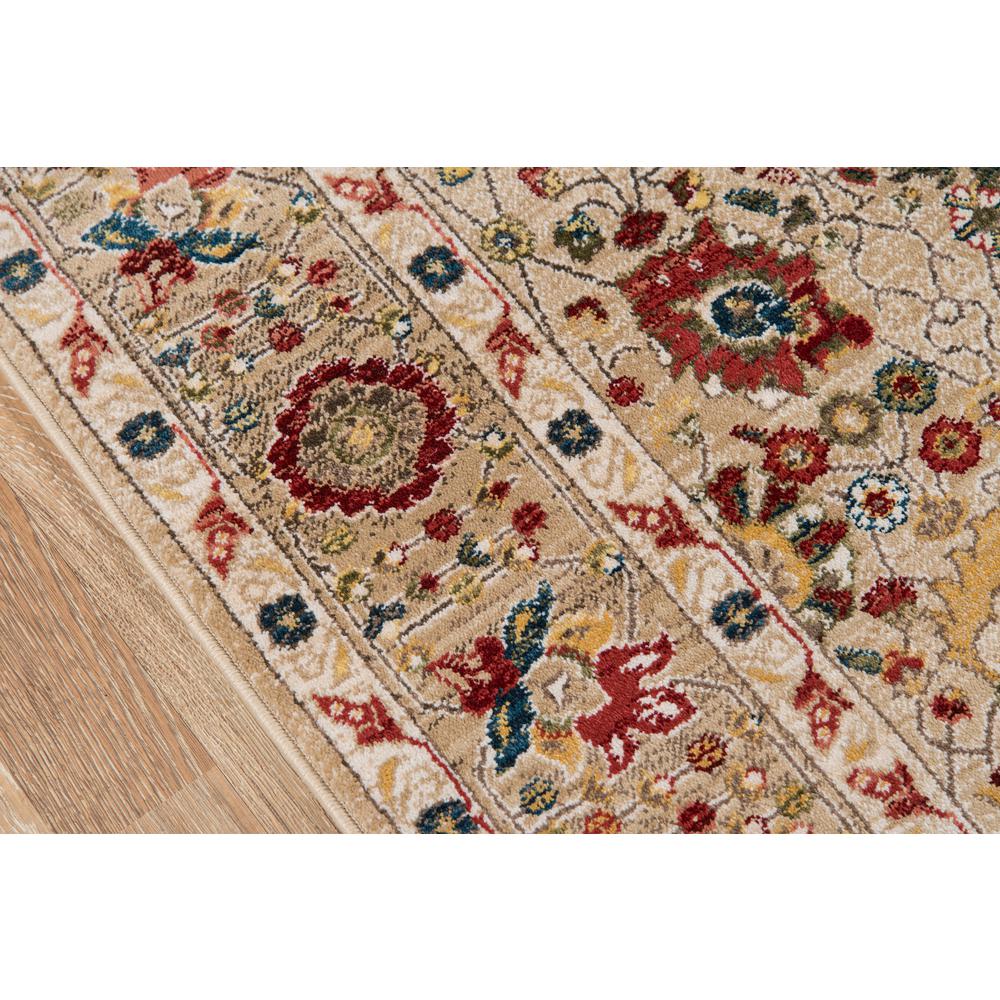 Traditional Rectangle Area Rug, Ivory, 5' X 7'5". Picture 3