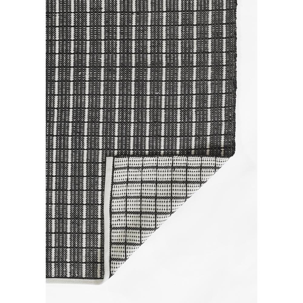 Contemporary Rectangle Area Rug, Black, 5' X 7'6". Picture 6