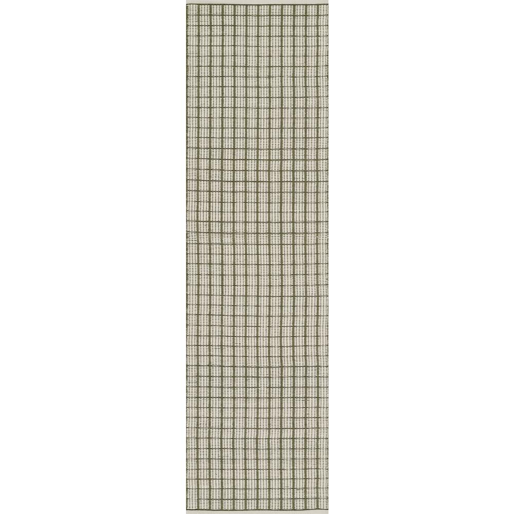 Contemporary Rectangle Area Rug, Green, 5' X 7'6". Picture 5